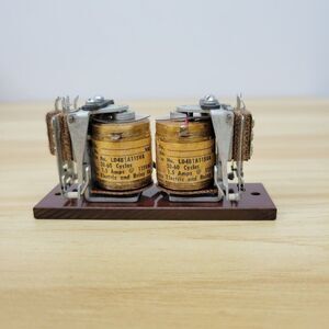 Vintage Dual Coil Relay Unit – LD4B1A115VA – 115V AC